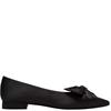 CLARKS WOMENS SENSA15 BELLA FLAT SHOE - BLACK